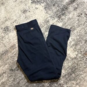 Dickies 874 Original Fit Mens Navy Blue Work Pants 36x34 11874DN Straight Leg